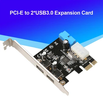 USB 3.0, PCI-E, Rozšírenie Karty Adaptéra PCI-E Express Card Porty 20kolíkový Konektor PCIE HUB Adaptér Stúpačky Karty