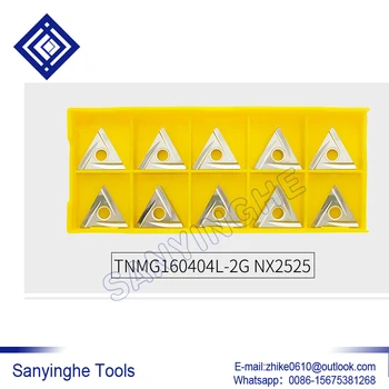 TNMG160404L-2G NX2525 / TNMG160404R-2G NX2525 cnc karbidu sústruženie vložky