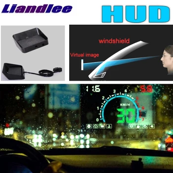 Liandlee HUD Na HONDA Civic City CR-Z Elysion Fit Oslobodený Monitor Rýchlosť Projektor čelné Sklo Vozidla Hlavu Hore